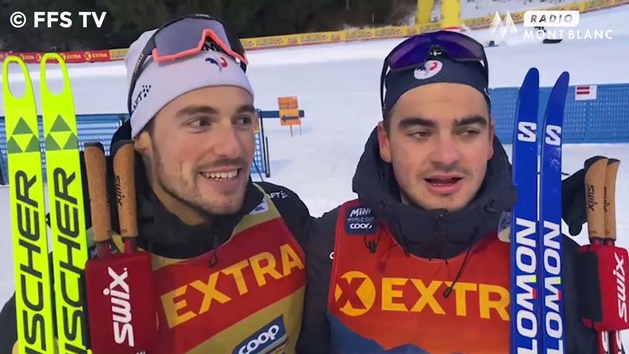 Interview Lucas Chanavat et Jules Chappaz