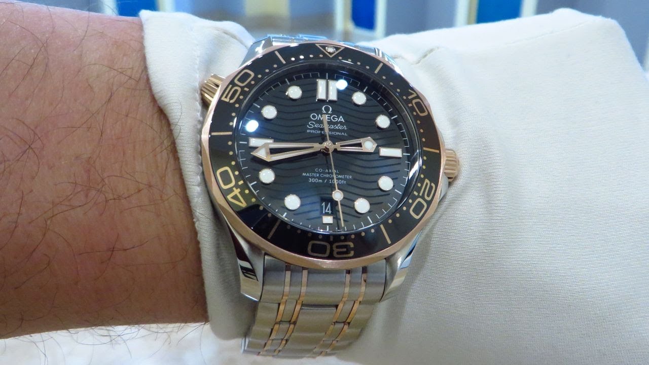Omega Diver 300M Steel - Gold 210.20.42.20.01.001