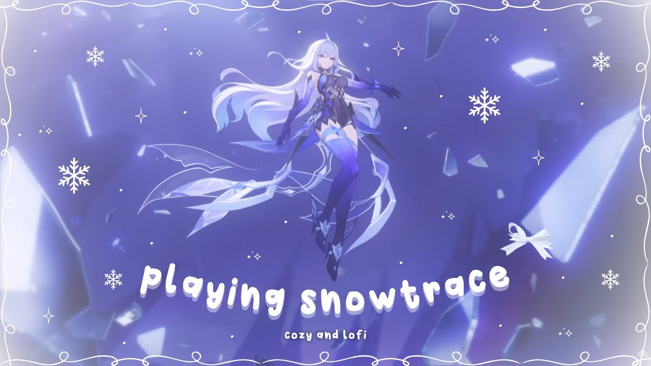₊˚ ❆ Рождественский спецвыпуск - играем в Snowtrace ₊˚ɞ (+ озвучка) | Уютный геймплей Genshin Impact
