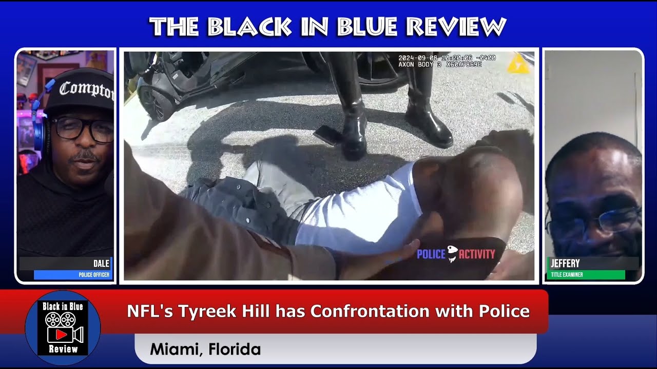 Miami Dolphin Tyreek Hill in Confrontation with Miami Police