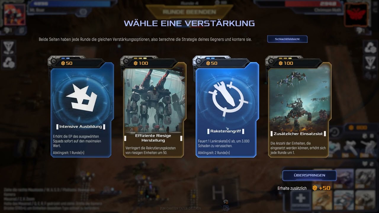 Mechabellum - Dreifachfolge mit Ultra-Rush, Badger und Hackern
