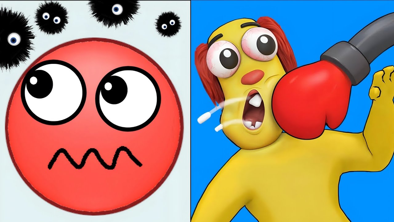Hide Ball Vs Annoying Uncle Punch - Up To Max Level SpeedRun Gameplay 