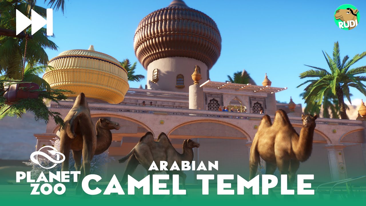 Bactrian Camel Palace - Planet Zoo Launch Speed Build