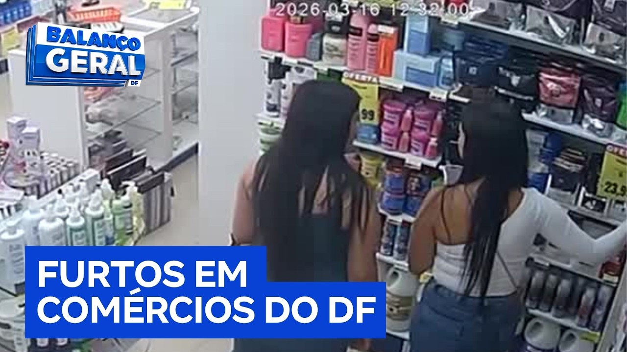 Furtos em lojas causam prejuízo de até R$ 40 bilhões por ano e avançam no DF | Balanço Geral DF