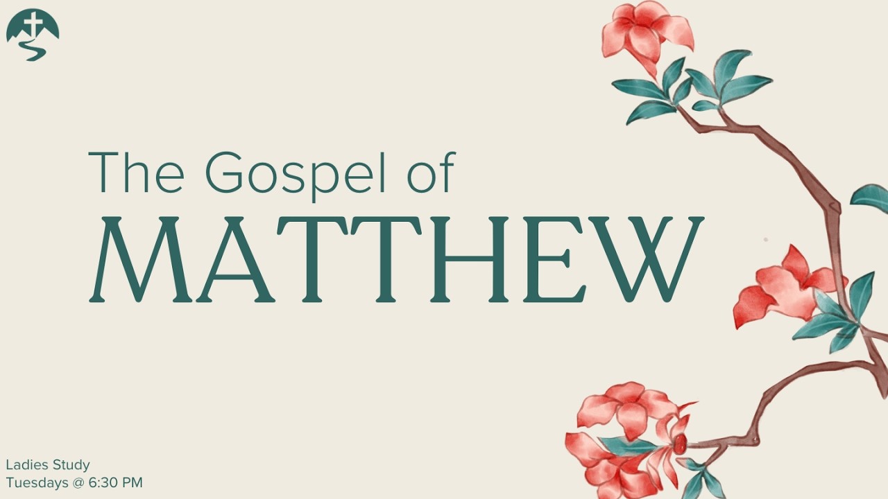 The Gospel of Matthew Chapter 1 || Ladies Study || Lydia Begnaud