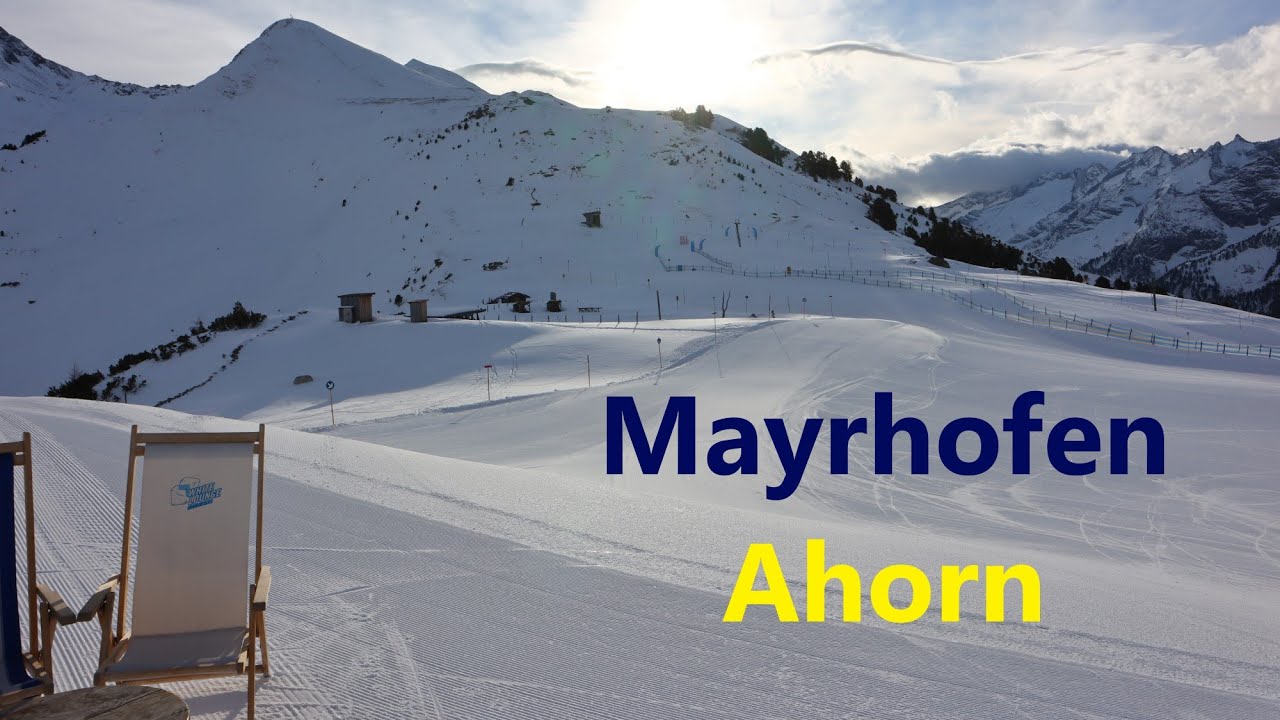 Mayrhofen 2025 Der Ahorn - ein Skigebiet für Anfänger, Familien und sportliche Pisten und Abfahrten