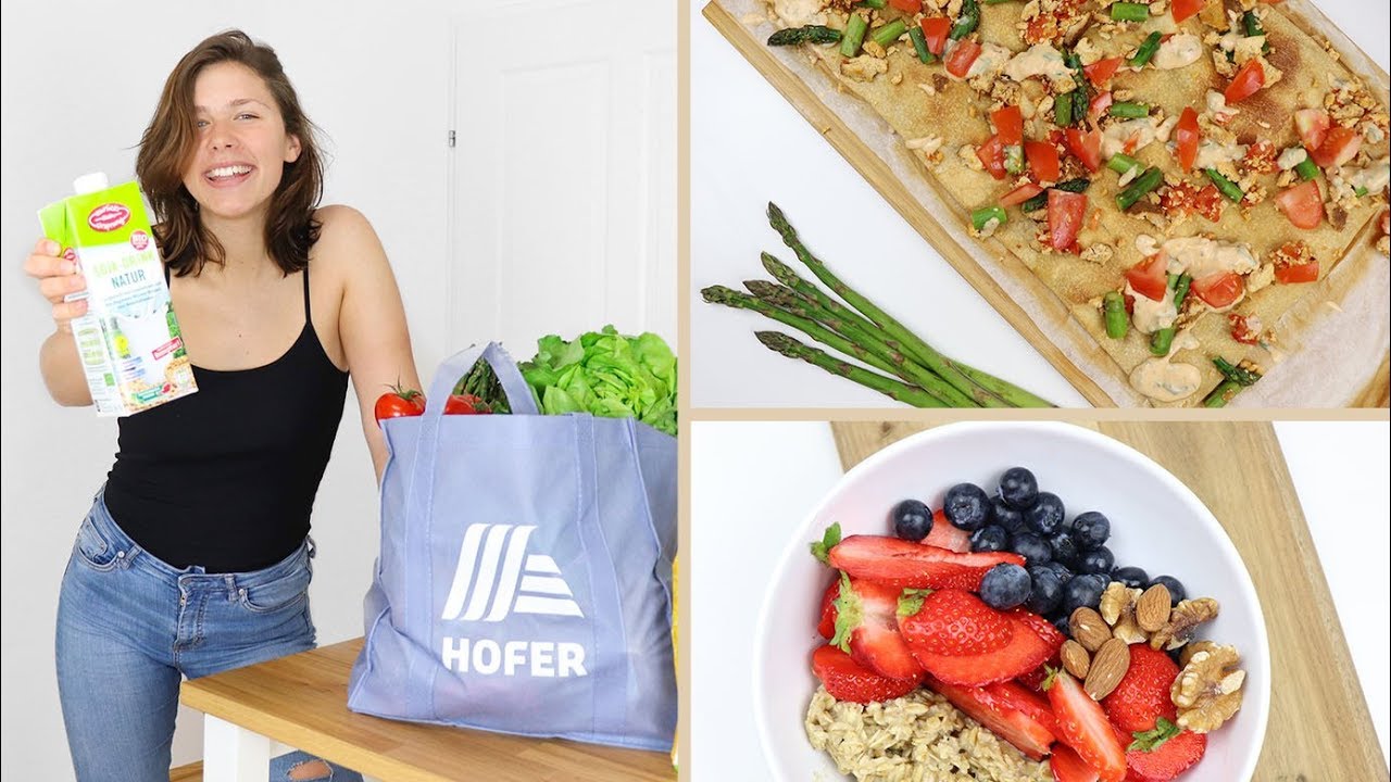 Was ich VEGAN BEI HOFER einkaufe | + 3 Tage REZEPTE