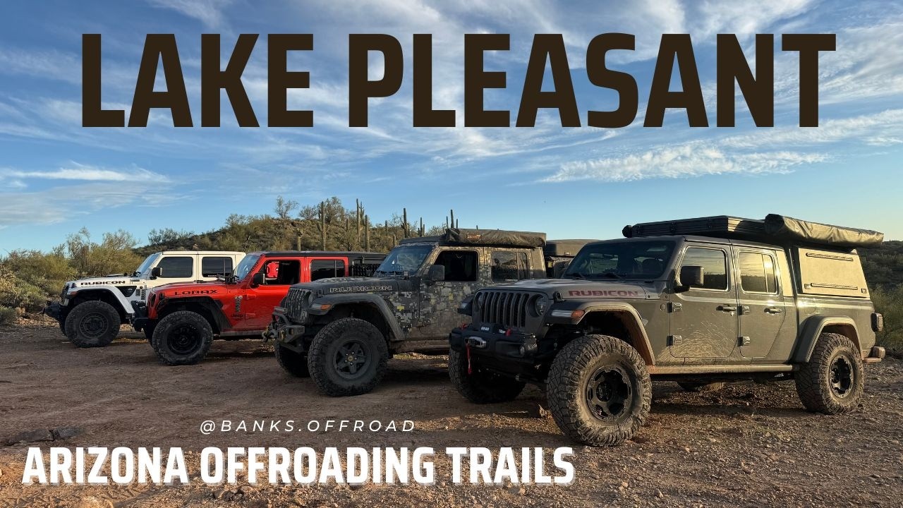 Offroading Trails Near Lake Pleasant, Arizona