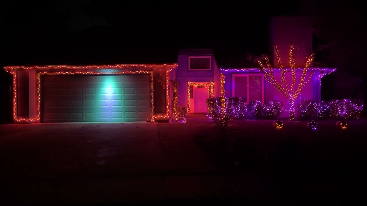 2025 Halloween Light Show