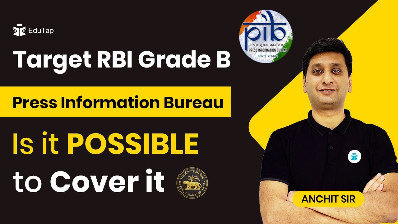 How to Cover PIB Current Affairs and Make Notes for RBI Grade B | Most Important Ministries of PIB