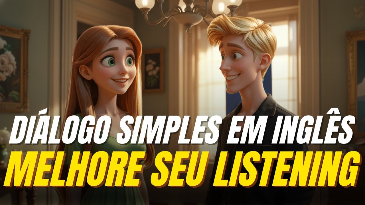 Aprenda INGLÊS do dia a dia com este diálogo real entre vizinhos | Listening A2–B1