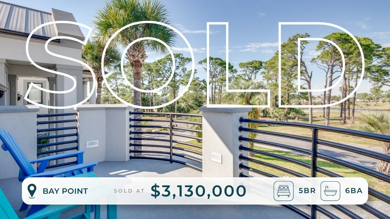 SOLD - Stunning Waterfront Estate in Bay Point - Panama City Beach, FL 32408