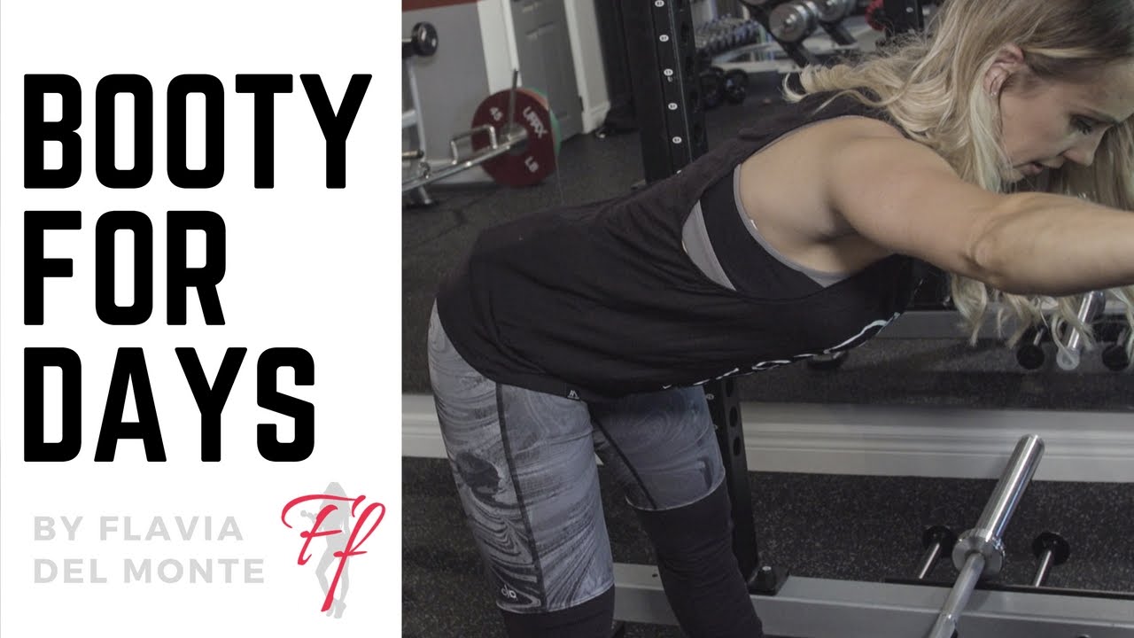 Flavia Del Monte Glute and Hamstring Workout (SUMMER FAT LOSS WORKOUT SERIES DAY 1)