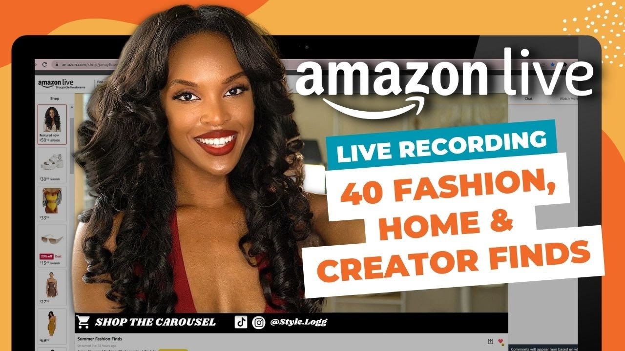 🤯 40 Amazon Fashion, Home & Creator Finds (Amazon Livestream Recording)