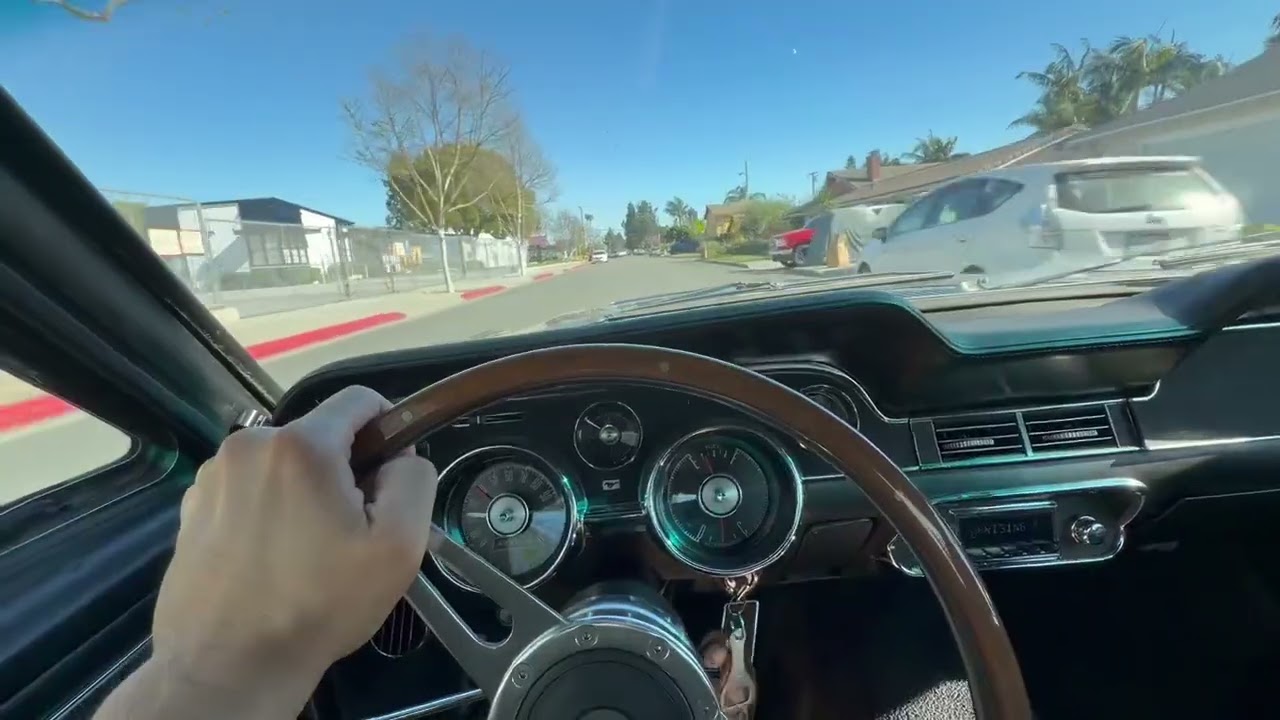 1968 Mustang Fastback - Drive