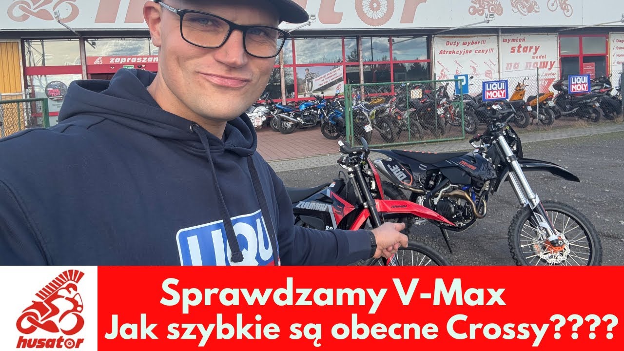 Sprawdzamy V-Max najnowszych cross&oacute;w Zuumav  NC300(34 KM ciecz ) i S6 300 (24 KM powietrze )