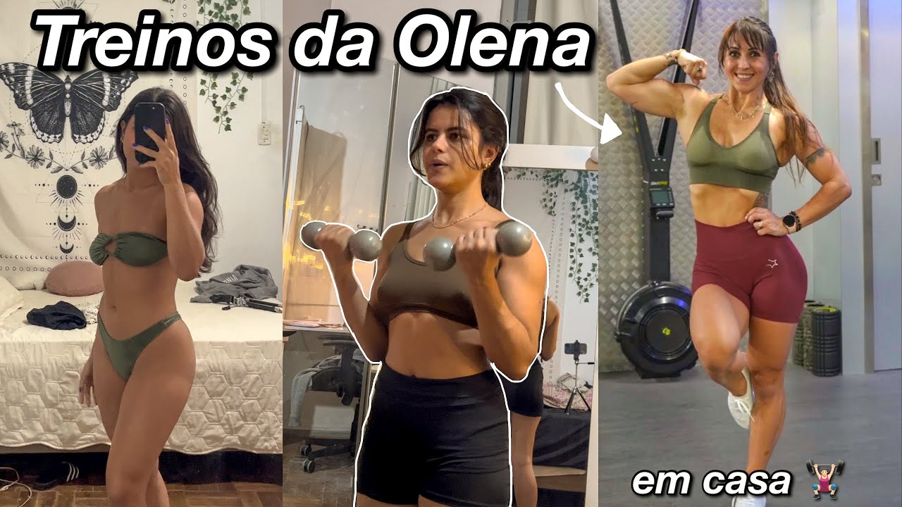 Testei os treinos da OLENA STARODUBETS 🏋🏻‍♀️💖