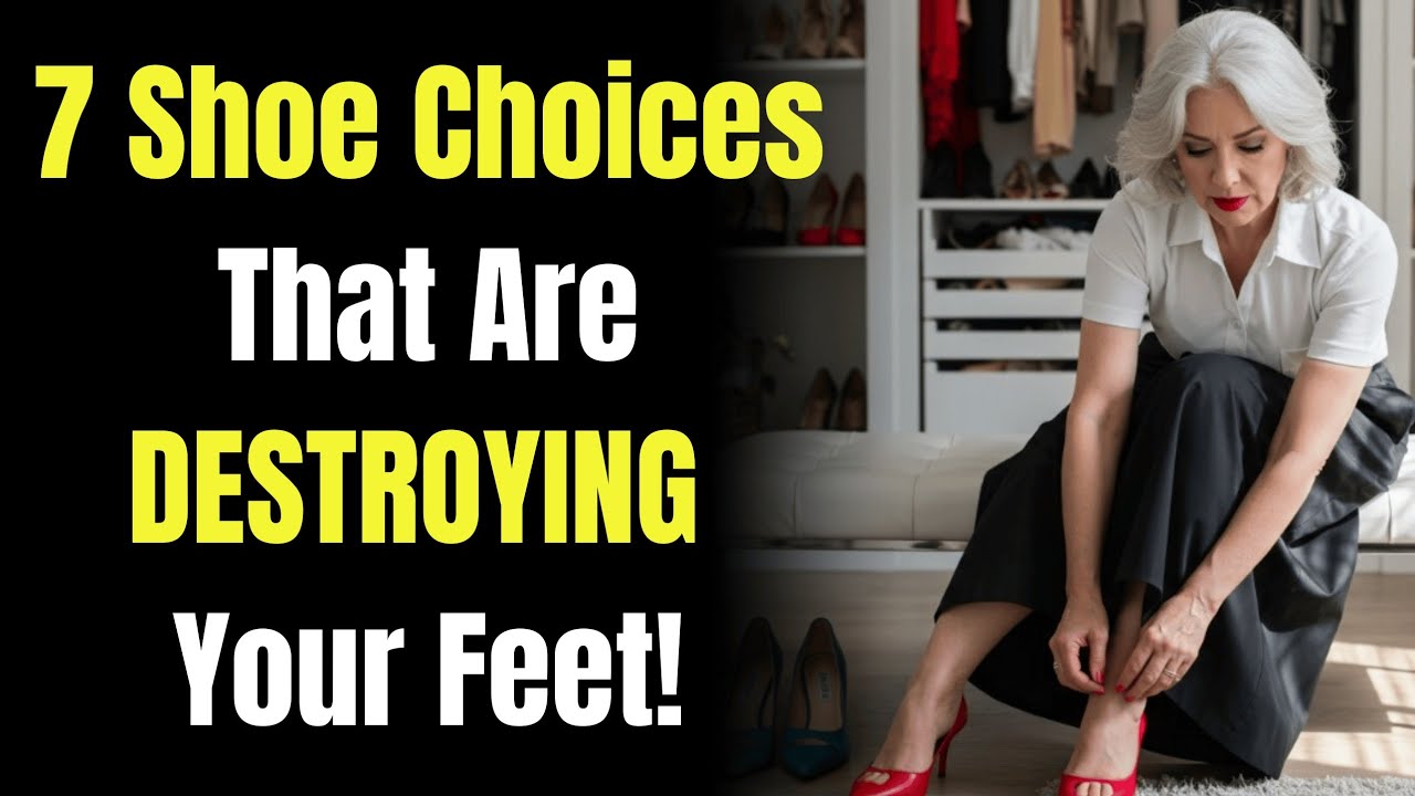 Stylists Warn Senior Women: These 7 Shoe Choices Are Ruining Your Feet After 50 (Wear This Instead)
