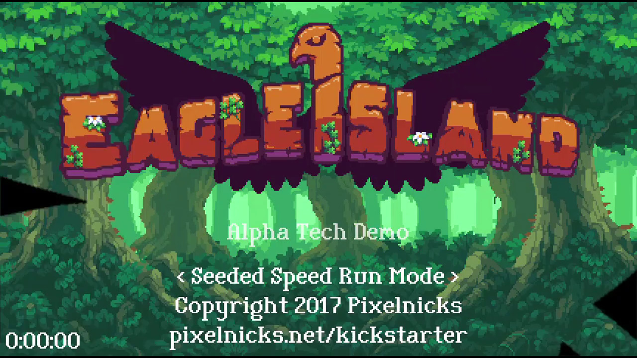 Eagle Island Alpha demo speedrun