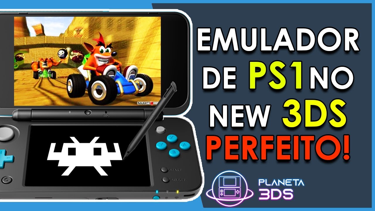 Emulador de PS1 no New 3DS - PERFEITO!!!!