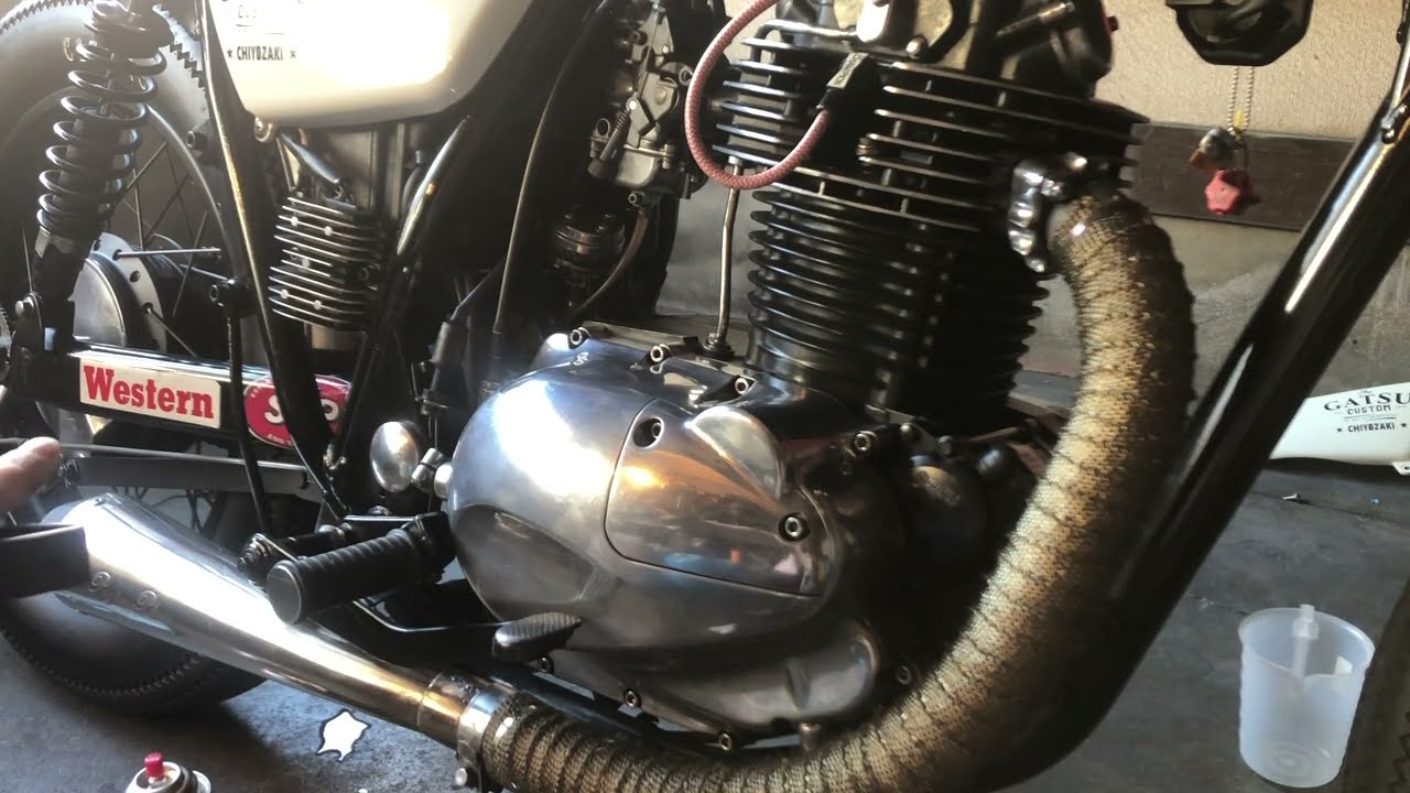 kawasai 250tr カスタム　キャブセッティング