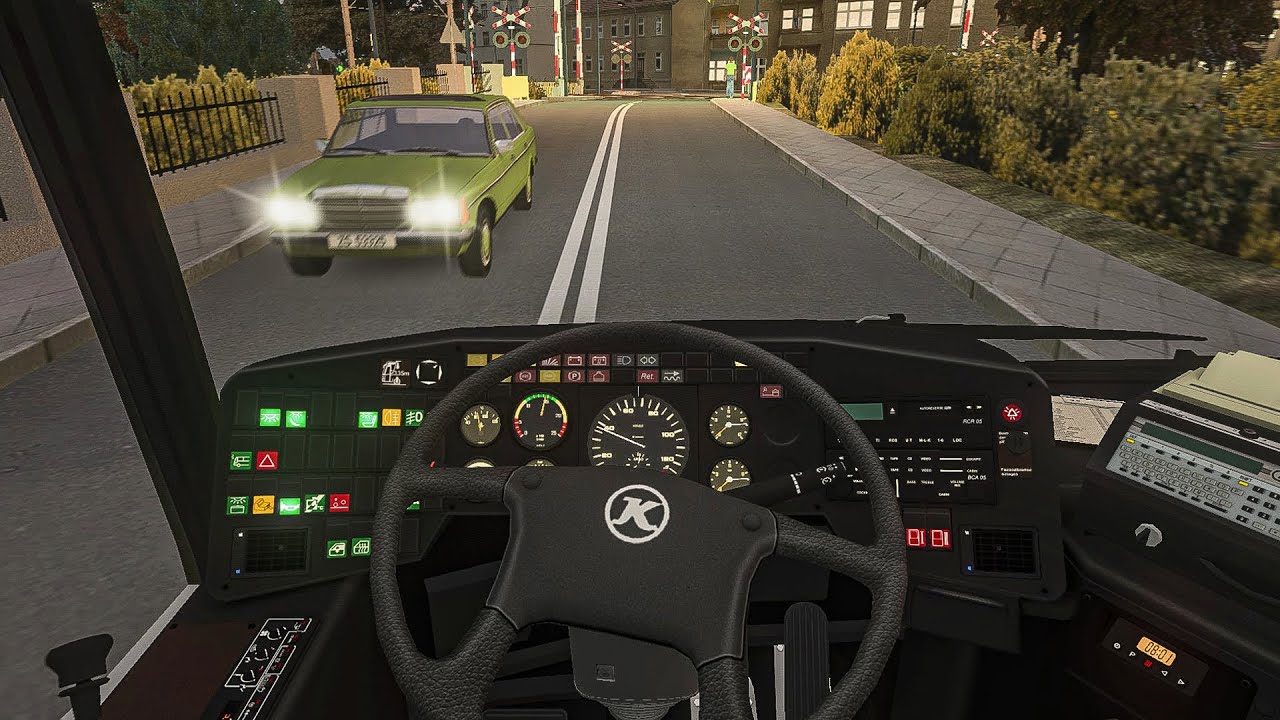 Setra S317 UL | OMSI 2 | Steering Wheel Gameplay