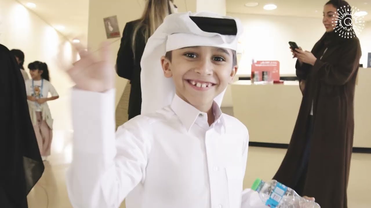 Little Employee at Qatar Museums