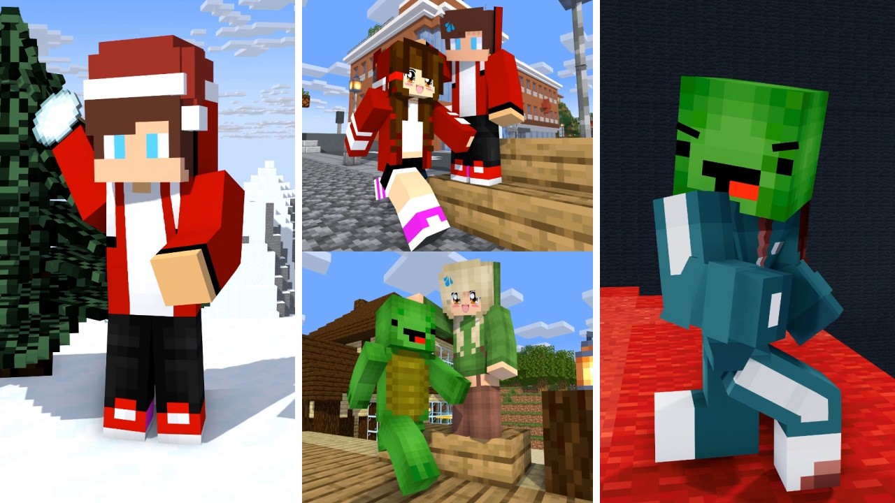 Джей-Джей и Майки — специальные шорты 1 | MAIZEN Minecraft Анимация