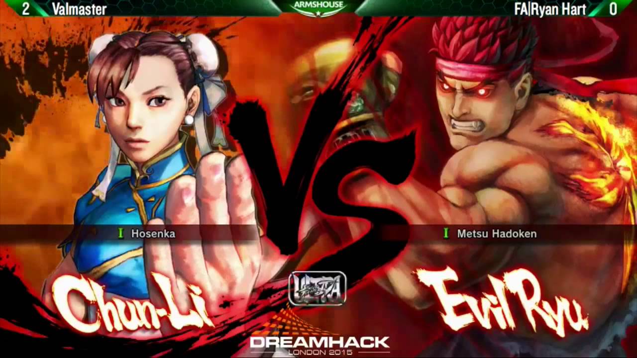USFIV - Valmaster [Chunli] x Ryan Hart [Evil Ryu] - Dreamhack 2015