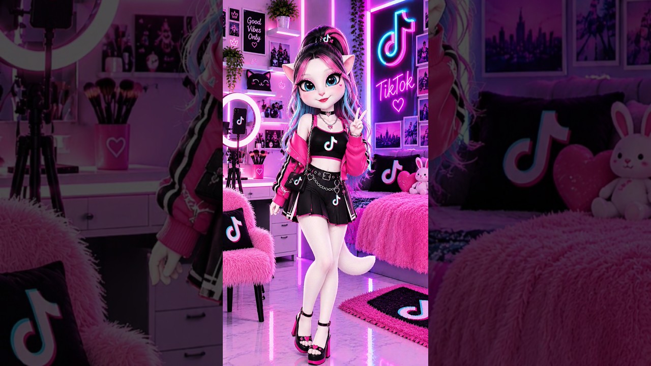 my talking angela tiktok queen cosplay #mytalkingangela2 #tiktok #shorts #viral #fyp #cosplay #cute