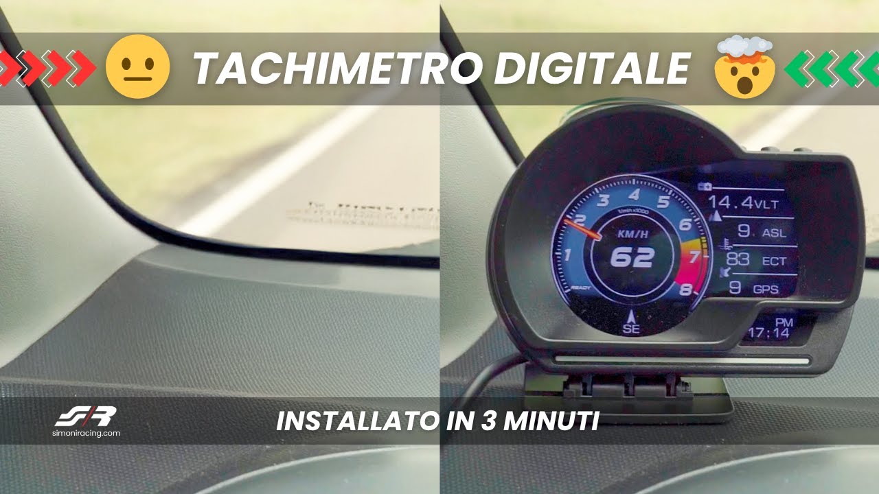 Tachimetro digitale? Installalo in SOLI 3 minuti: HUD6 ti cambia la guida!