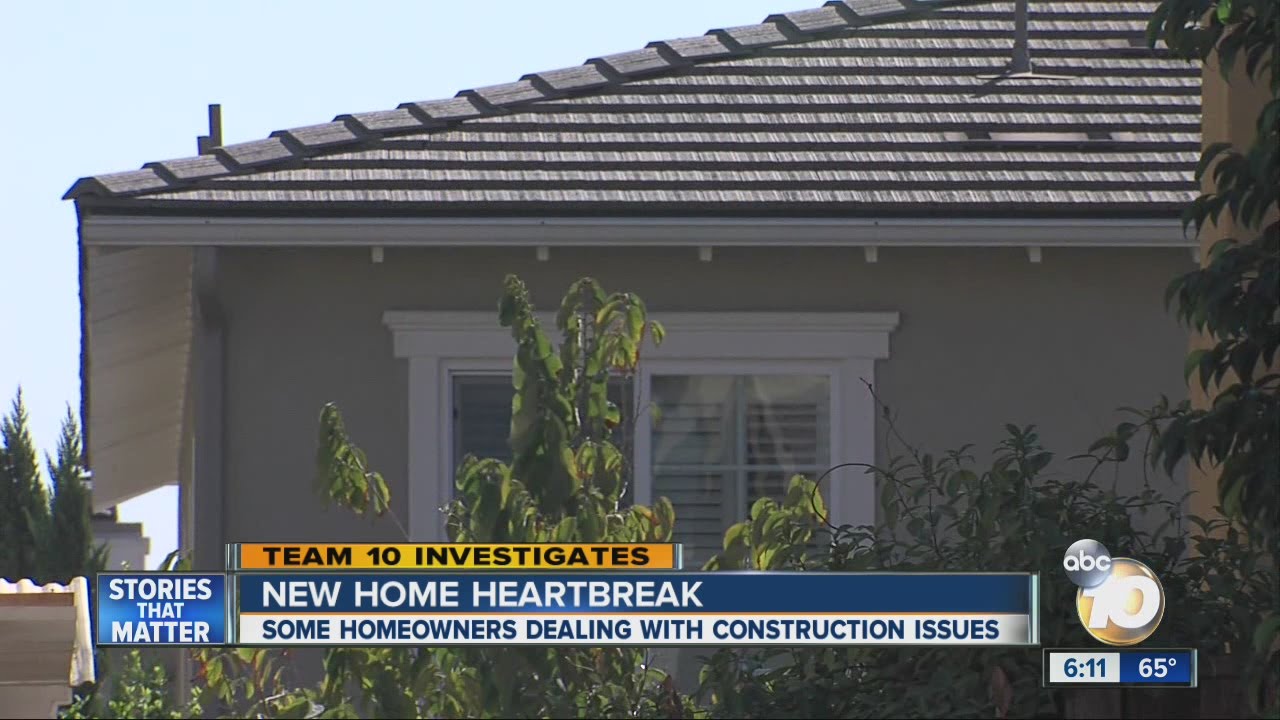 New home heartbreak: Hidden problems
