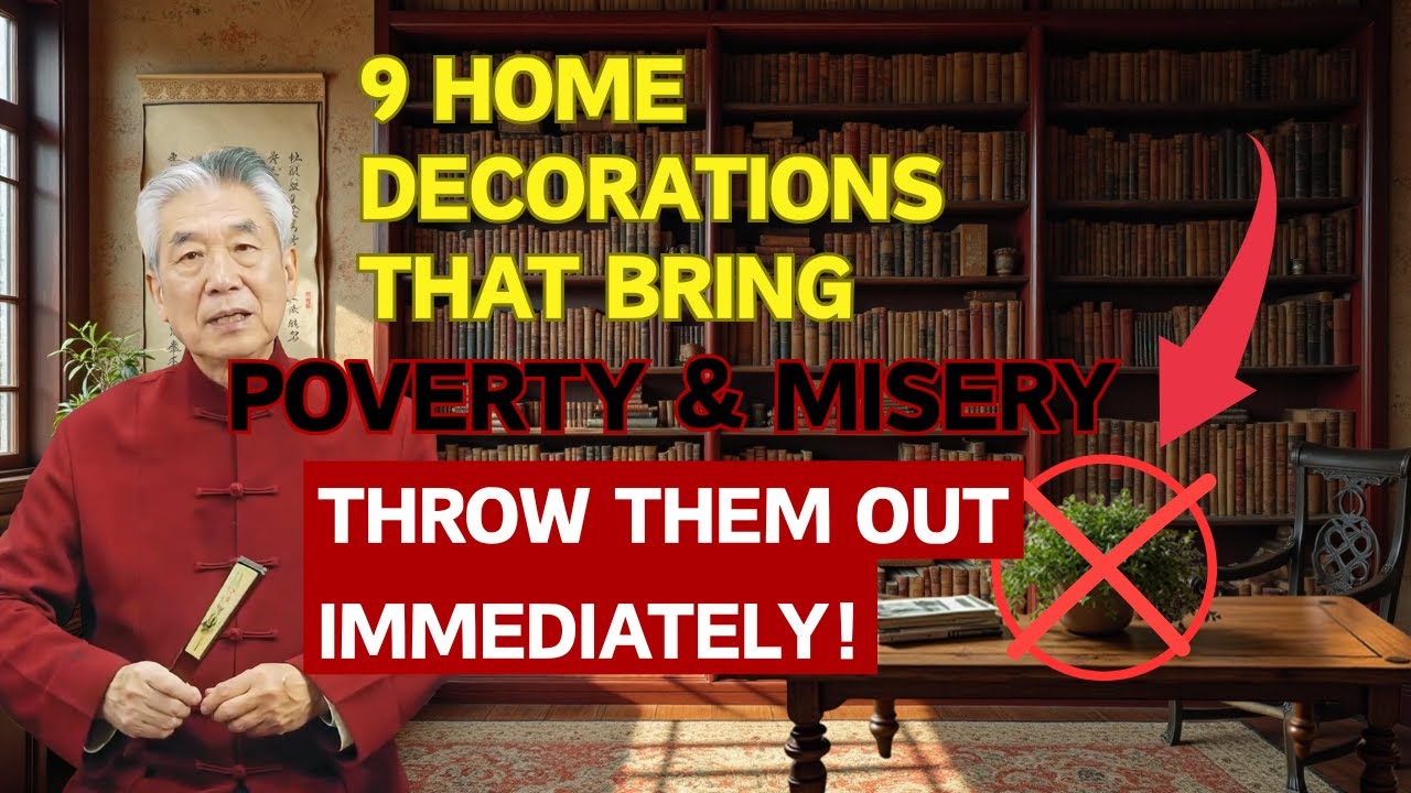 Never Place These 9 Forbidden Decorations! They Drain Wealth, Cause Illness, and Invite Bad Luck!