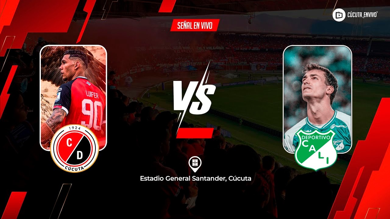 ¡EN VIVO! Cúcuta Deportivo vs. Deportivo Cali 🏟  Fecha 11 - Liga BetPlay