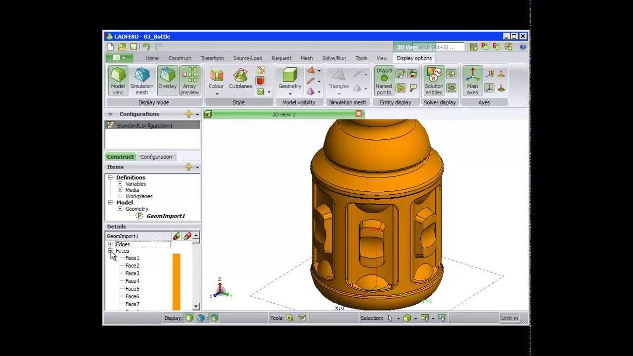 New CAD Fixing Tools in FEKO