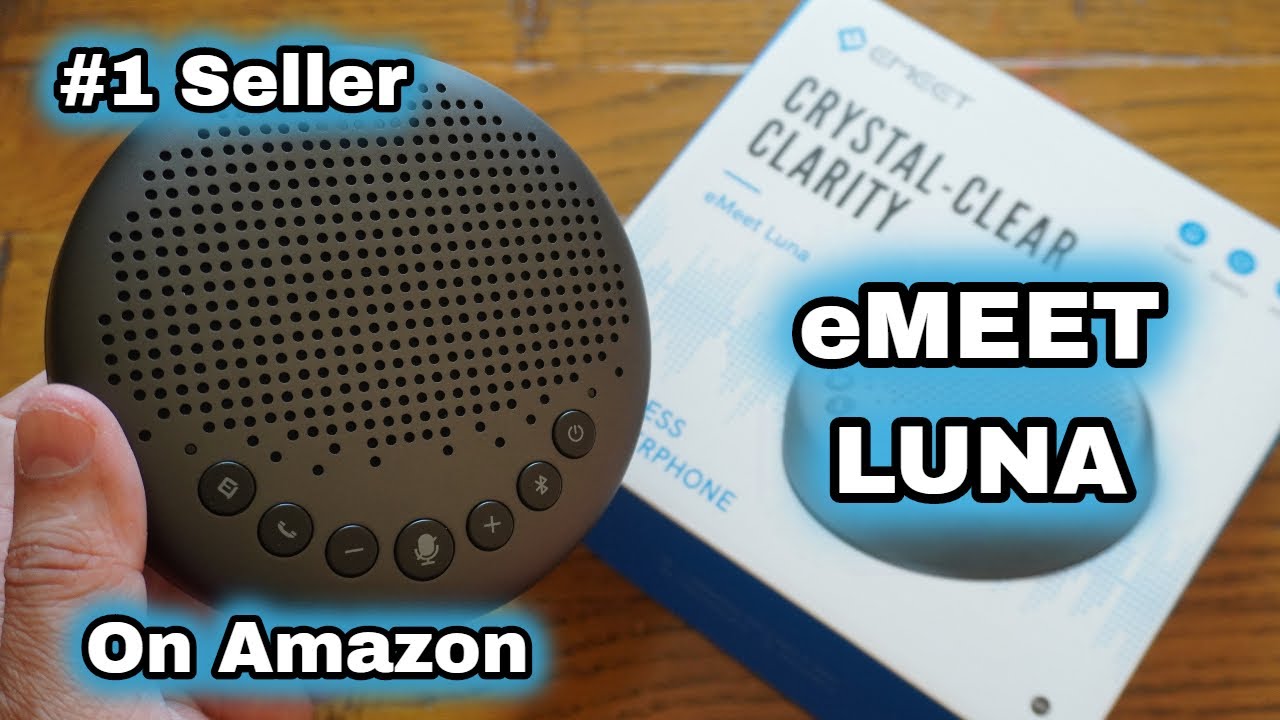 eMeet Luna Updated AI Noise Reduction Algorithm Featured Conference Speaker Phone Review