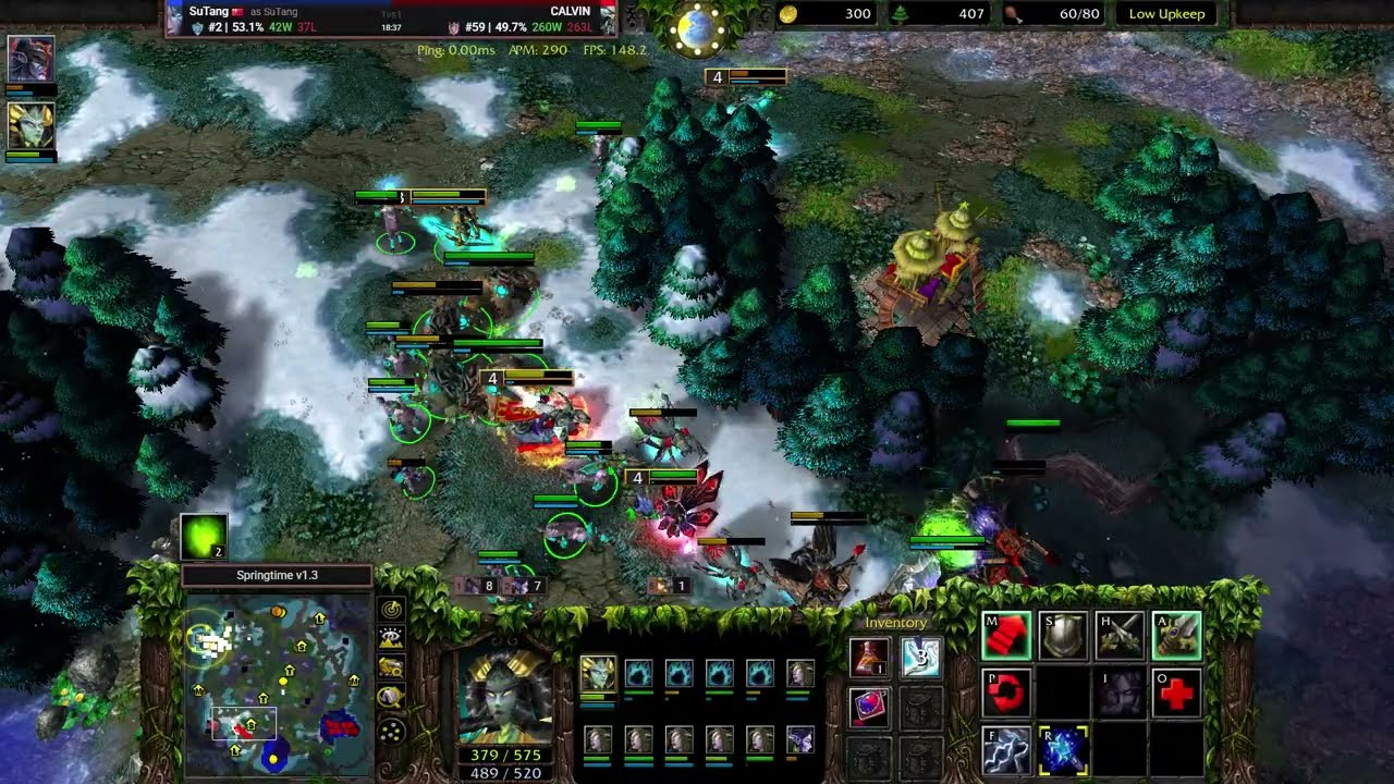 【拉扯和操作极强的 MMR 2.1k亡灵 好嘛那就奉献一场对拼】Warcraft III 1v1 vs 🇨🇳Undead MMR 1904 W3C 2.0.4 魔兽争霸III：重制版