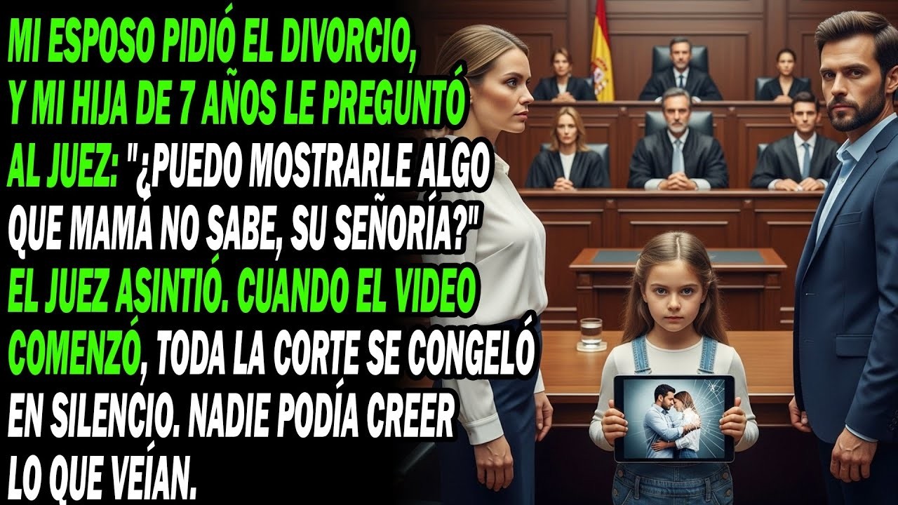 ⚖️En Audiencia De Divorcio , Mi Hija Reprodujo Un Video  Todos Quedaron En Shock Por Lo Que Reveló
