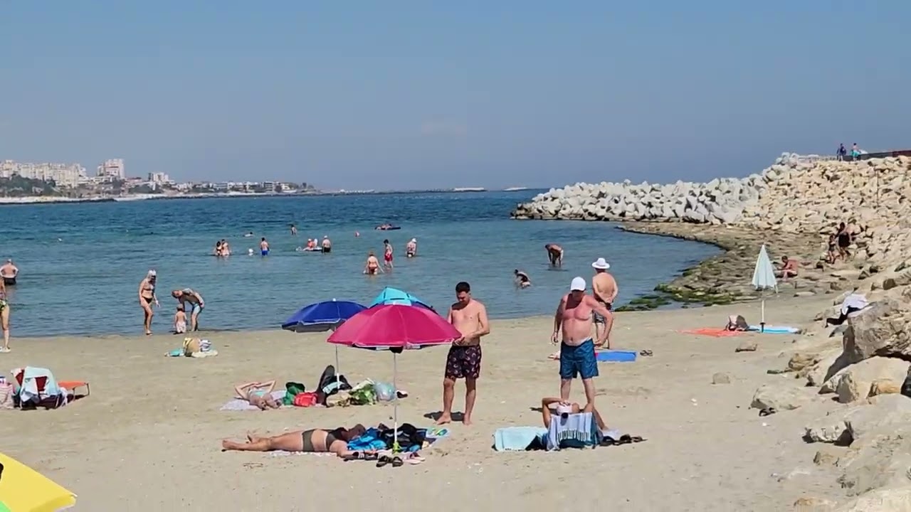 Constanța / Constanta, Romania, and its hideous beaches.