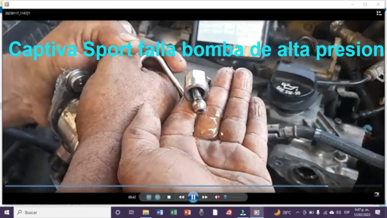 Captiva SPORT 2.4 ¿CON PROBLEMAS DE PRESION DE COMBUSTIBLE?