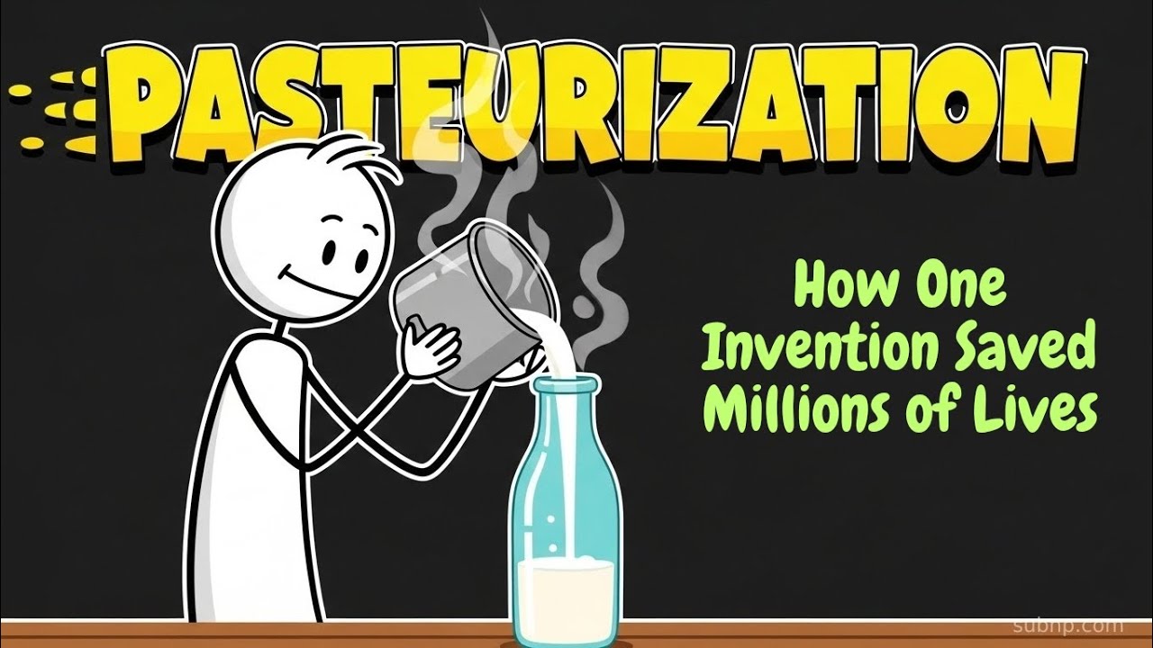 🥛 The Genius Who Made Milk Safe | Louis Pasteur&rsquo;s Untold Story 🥛