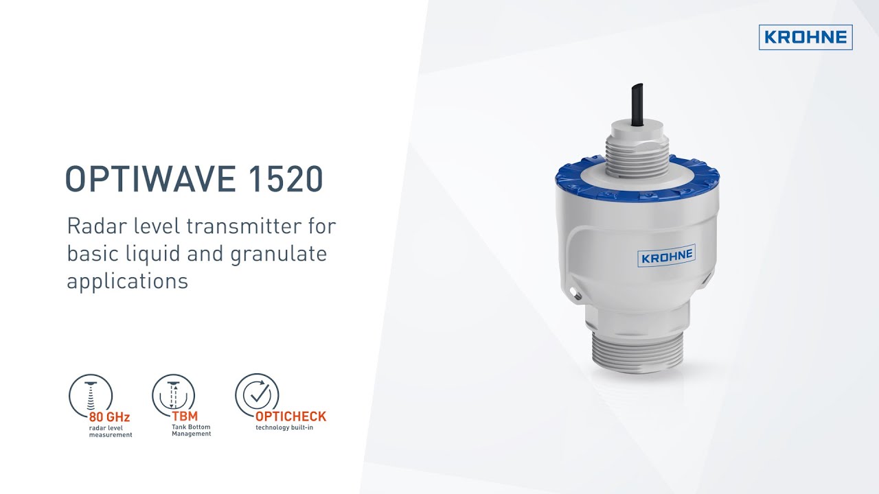 How radar level technology with control units can control and manage pumping stations | KROHNE