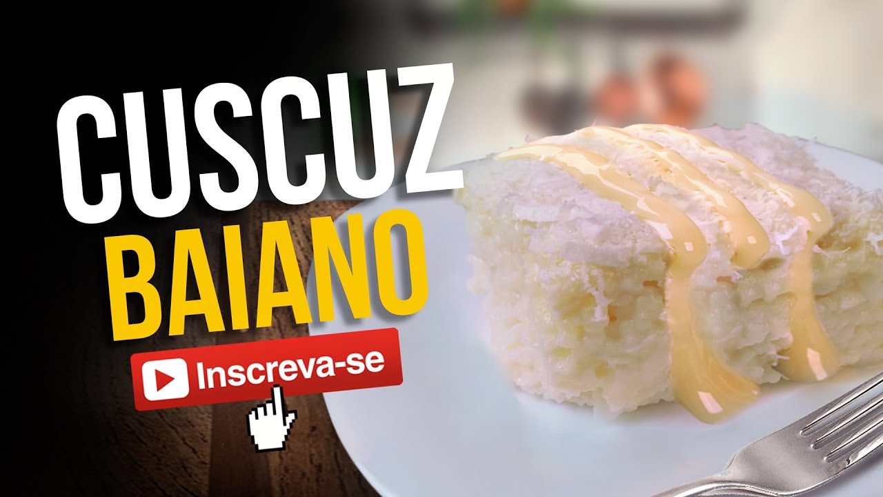 COMO FAZER UM CUSCUZ BAIANO  SEM FORNO  BEM F&Aacute;CIL / RECEITA R&Aacute;PIDA E F&Aacute;CIL / DEL&Iacute;CIAS DA MIMOCAS