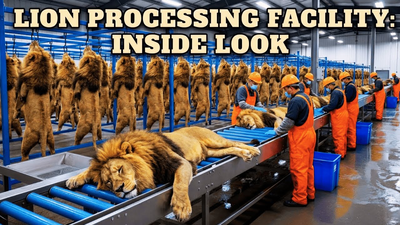 Inside the Lion Leather Factory&ndash;(Full Process) How Million-Dollar Products Are Made (SECRET FACTORY)