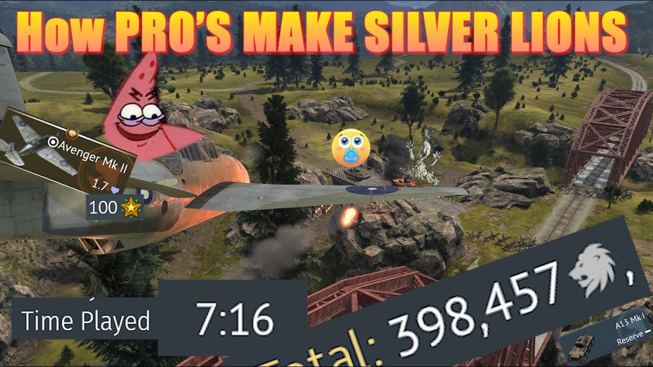 Зарабатывайте 2–3 миллиона SL в час в Reserve — самый избитый метод гриндинга в War Thunder
