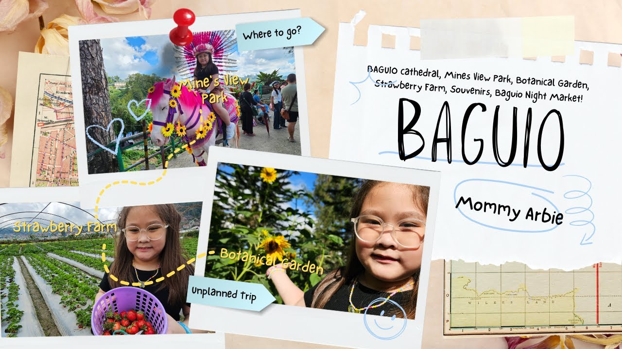 BAGUIO STRAWBERRY FARM GOAL UNLOCKED! 🍓 + More Tourist Spots!