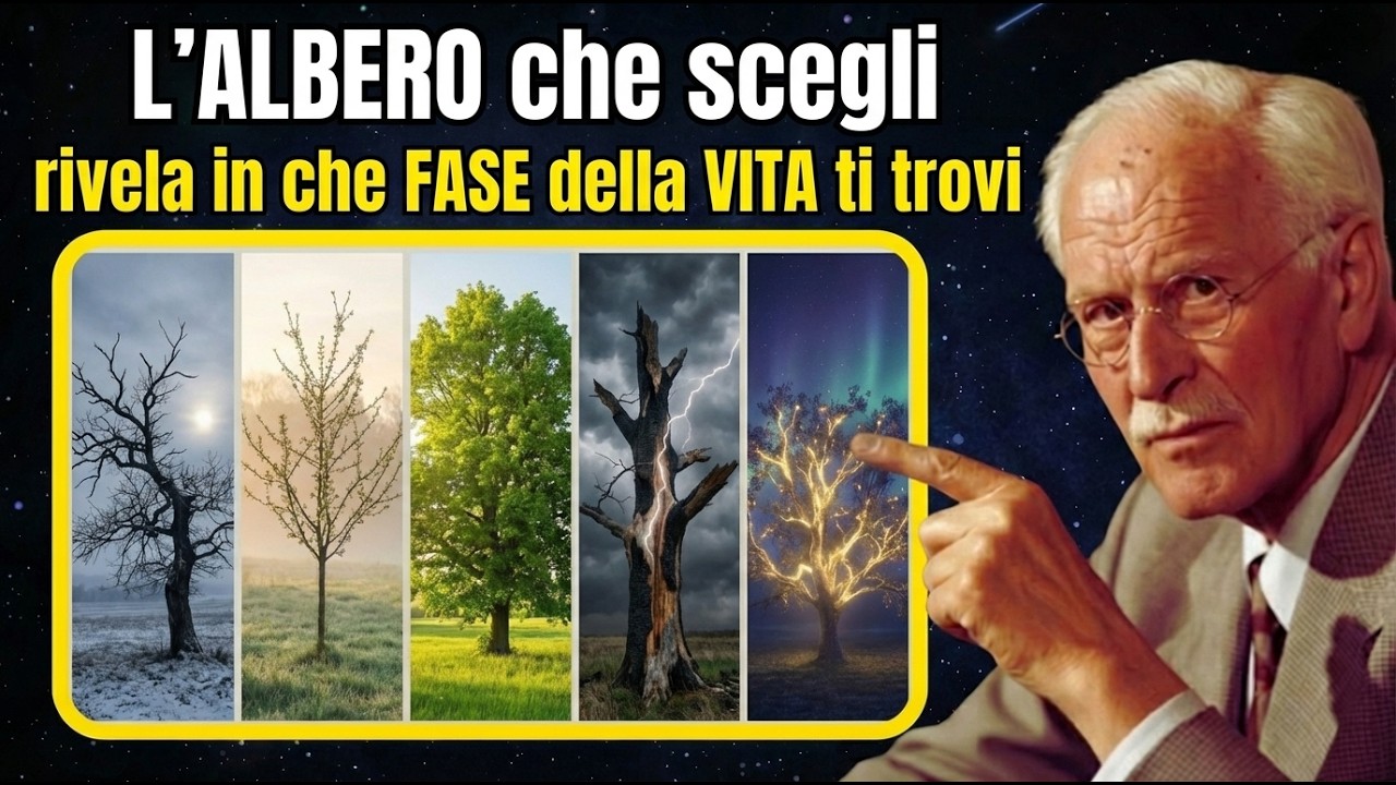 L’ALBERO che scegli rivela in che FASE della VITA ti trovi l' Inconscio- Carl Jung