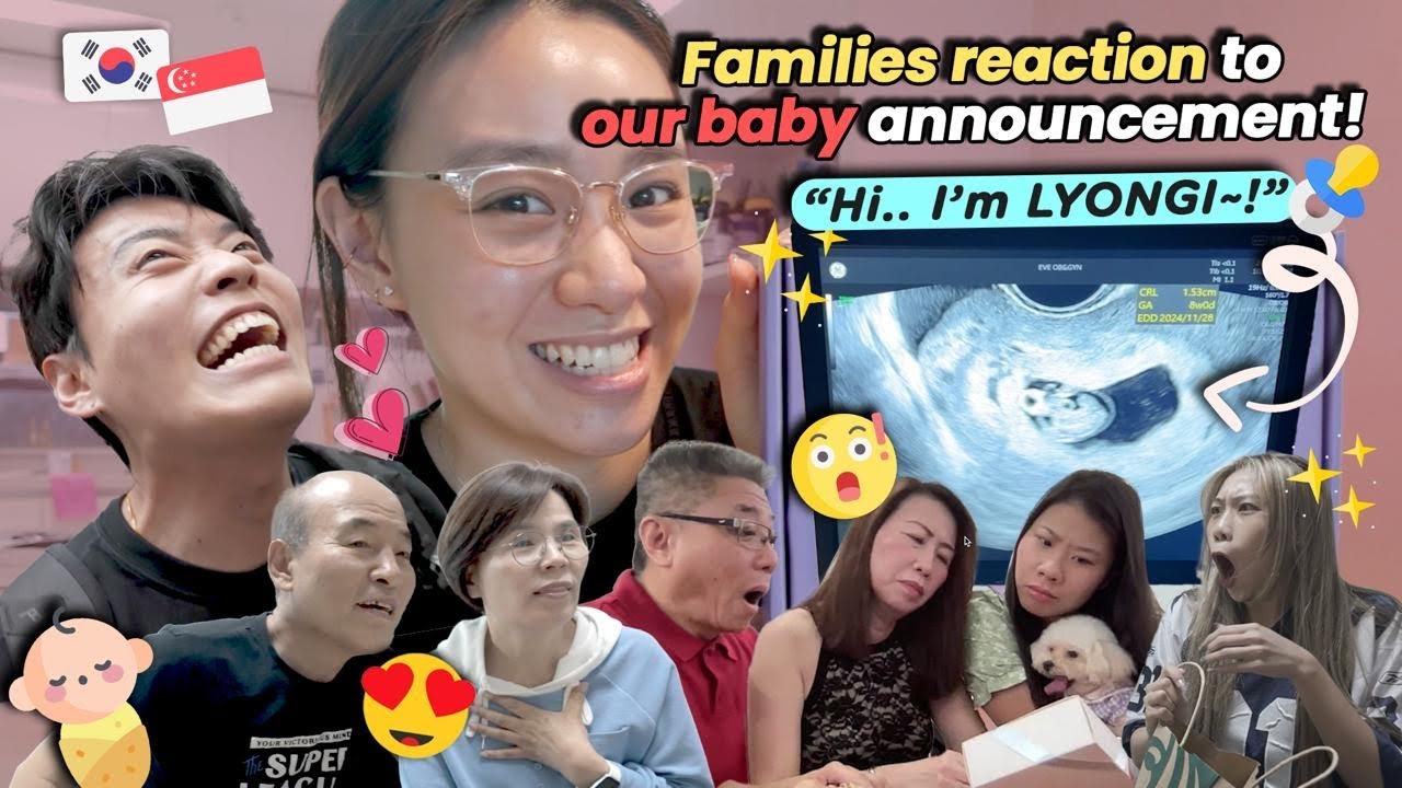 🤰🏻Telling our families WE ARE PREGNANT!✨