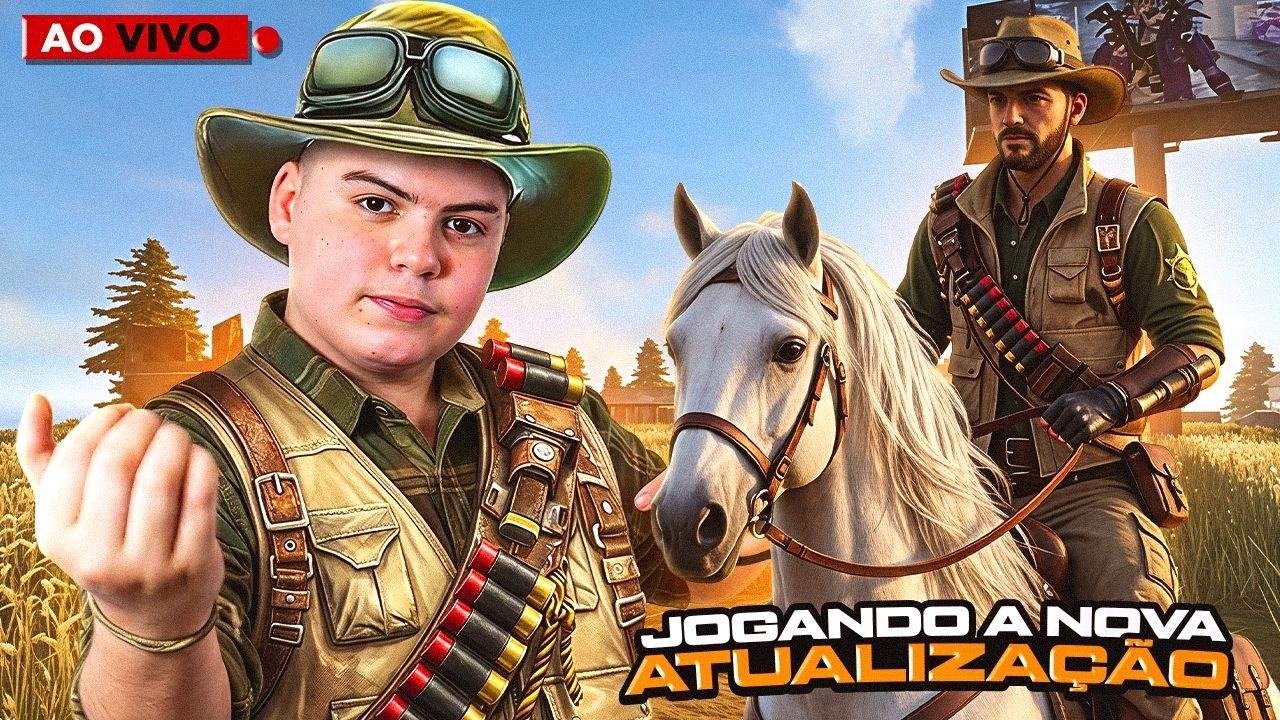 🔴 LIVE! -  JOGANDO NA NOVA ATUALIZAÇÃO! - CONTINUO COM A SENSI - PHZIN7 LIVE ON FREE FIRE 🔴