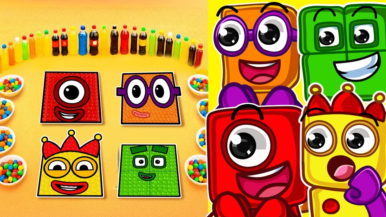 Numberblocks Got TURNED INTO ORBEEZ..??